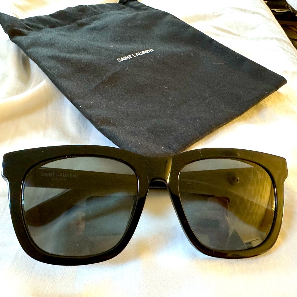 Saint Laurent 55mm square sunglasses